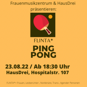 FLINTA* Ping Pong