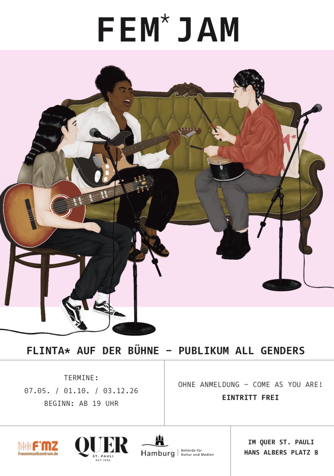 FEM*-Jam 2026- Flyer: S.Goldenbaum